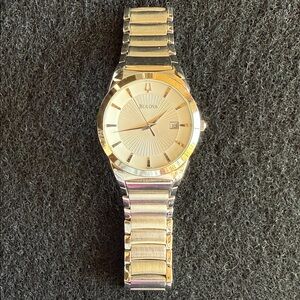 Bulova Men's Silver Watch